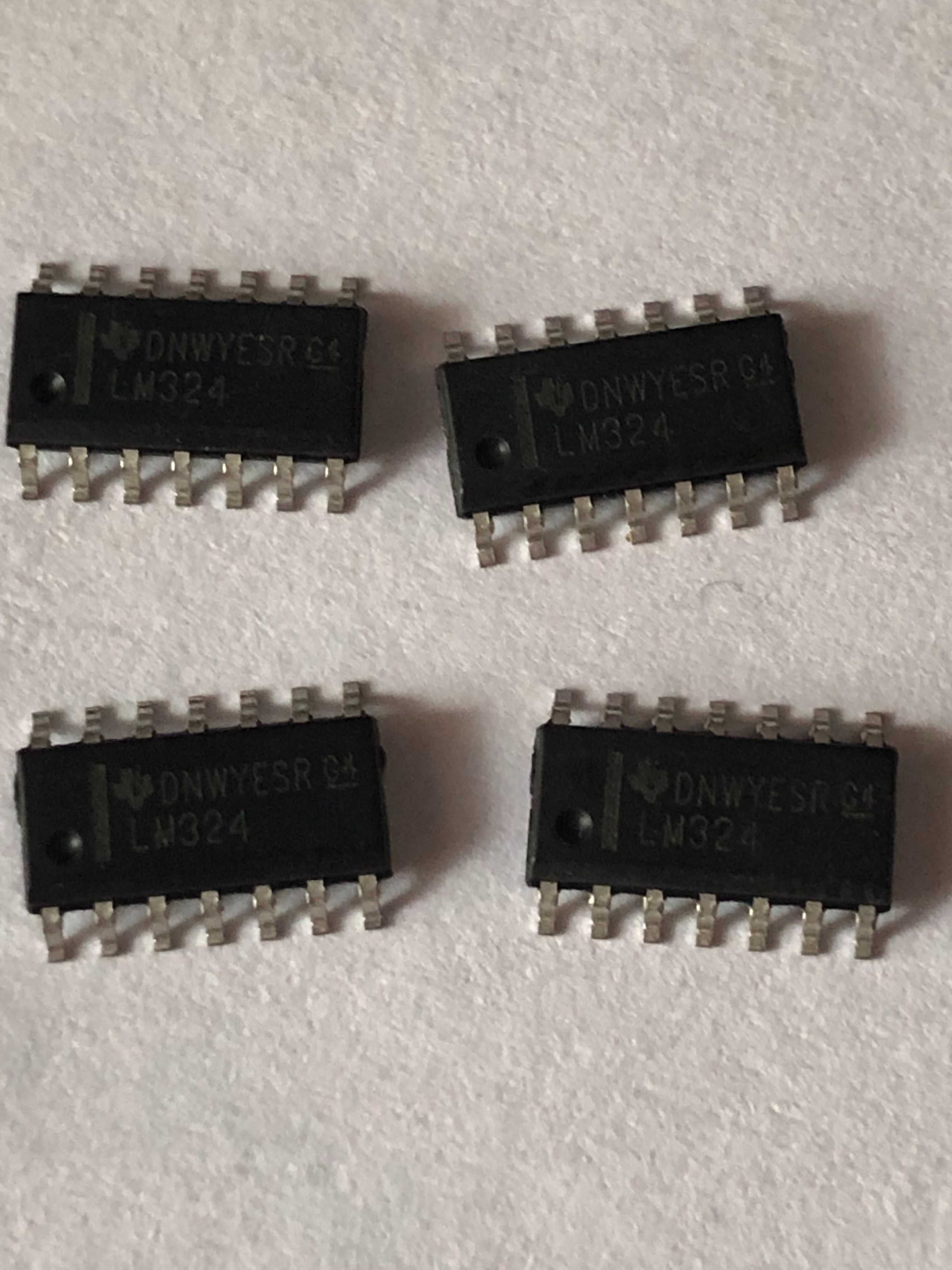 Микросхема LM324, SN74HC595N