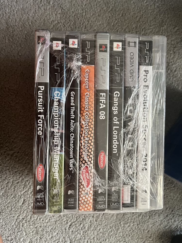 Jogos psp como novos