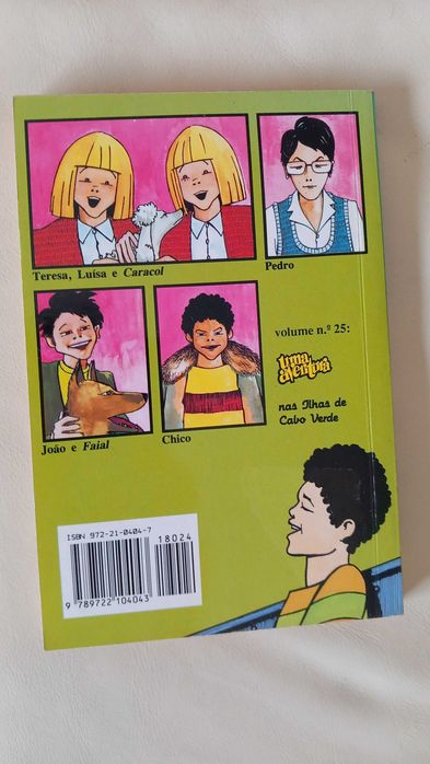 Livro da colecção Uma aventura