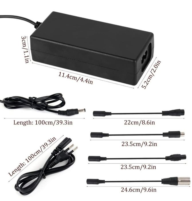 Foreverup Ładowarka do hulajnogi 42V 2A  AC E