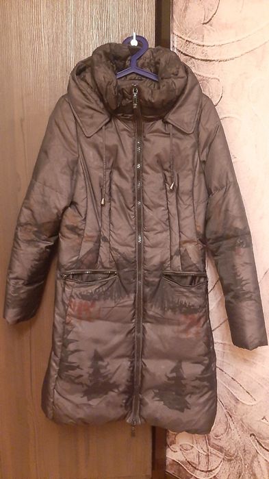 Пуховик зима, дуже теплий