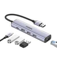USB Хаб HUB Ugreen CM475 USB Adapter 5 in 1