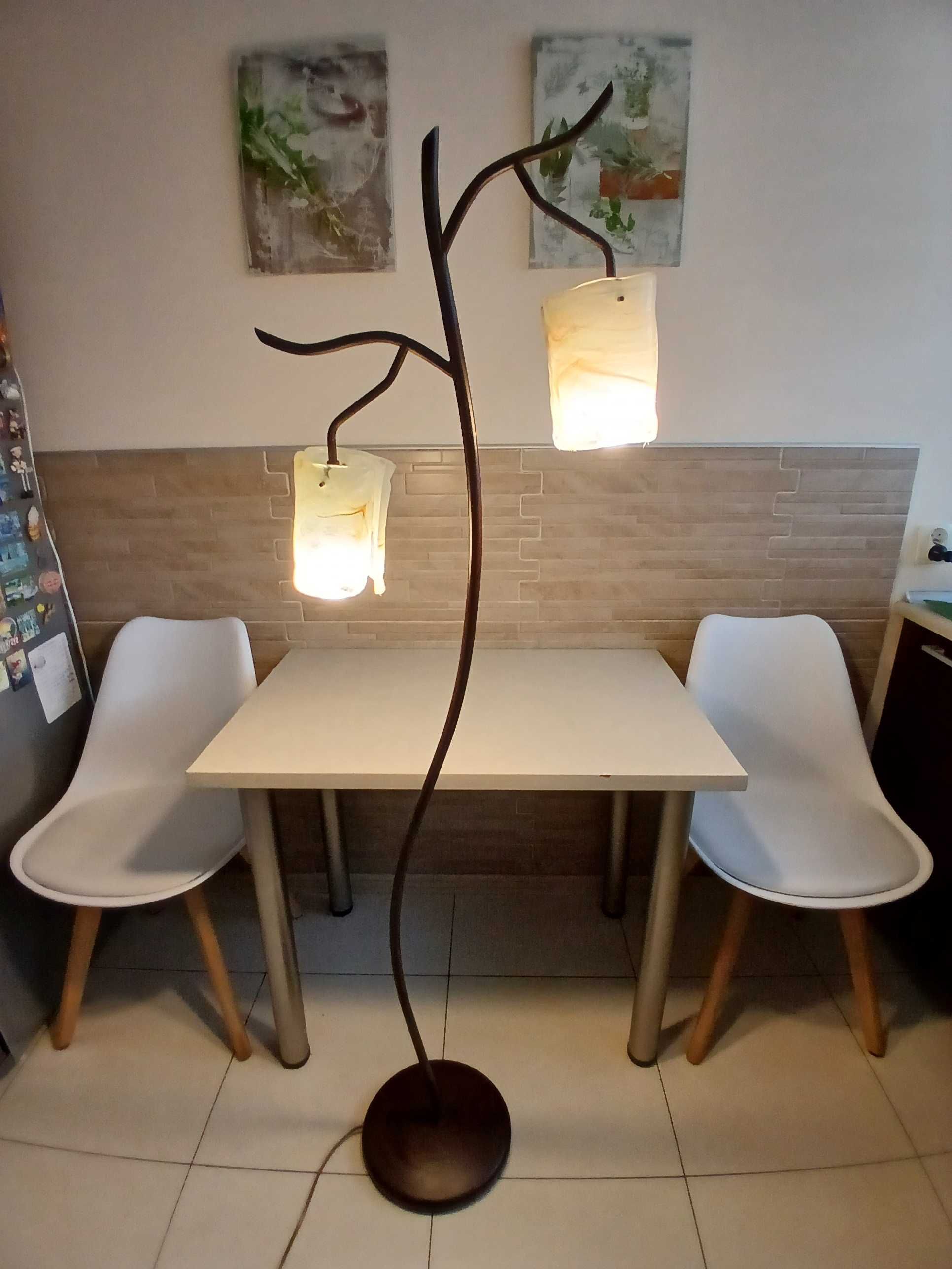 ładna lampa sufitowa plus lampa stojąca komplet !!!