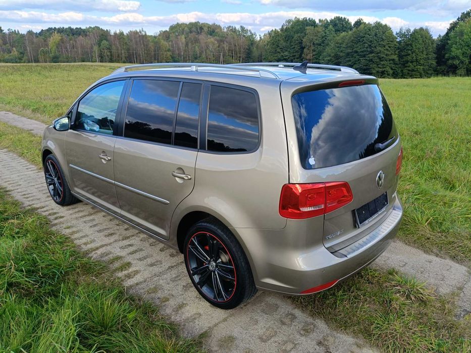 VW Touran 2012 rok 2.0 tdi LED automat 7 mio osobowy ładny