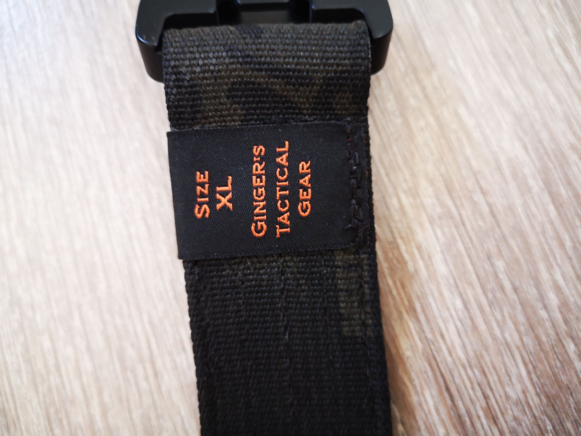 Pas gingers tactical gear GTG multicam black