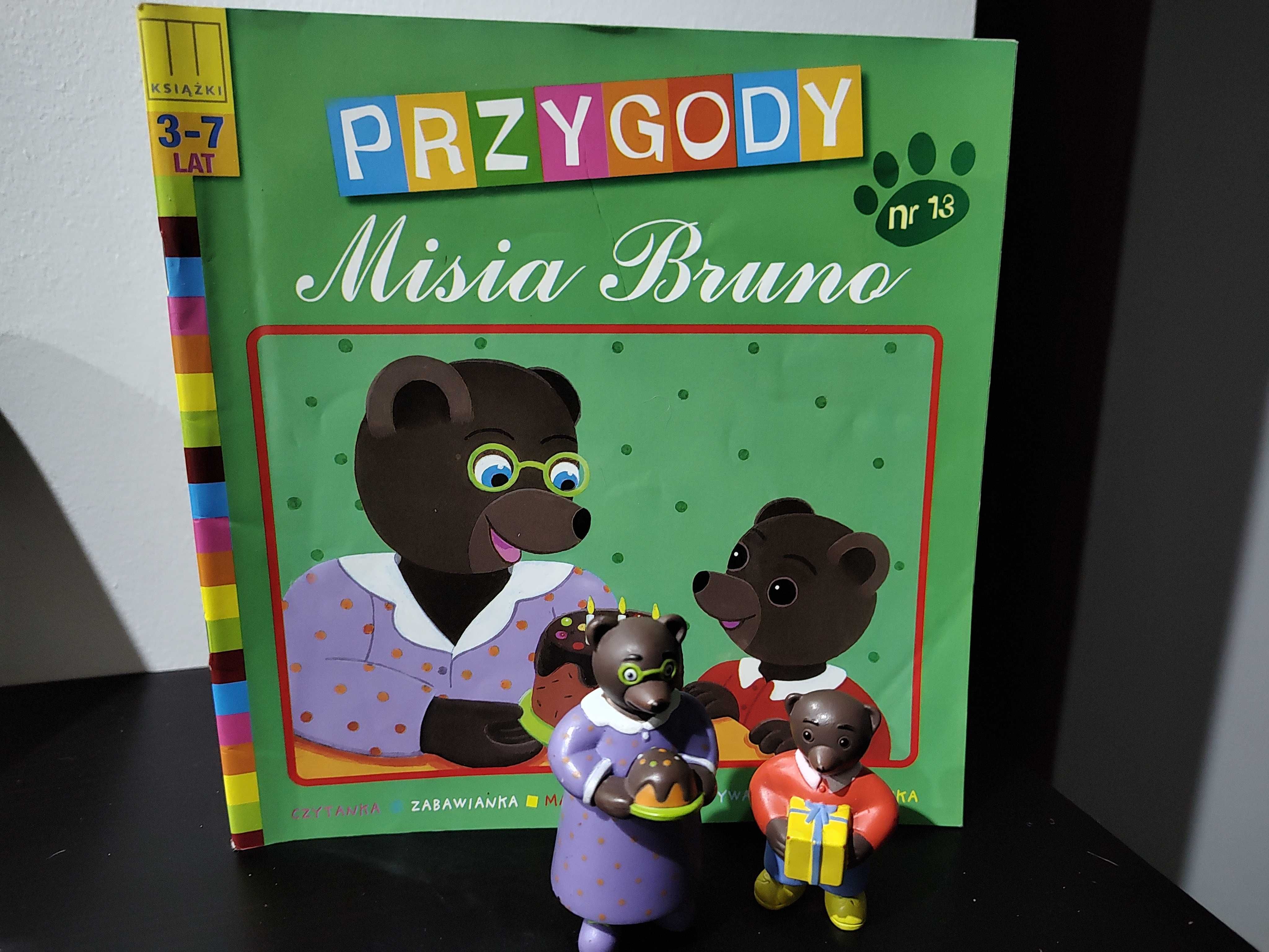 Przygody Misia Bruno Nr 13 Jadalnia Misia Bruno Książeczka + 2 figurki