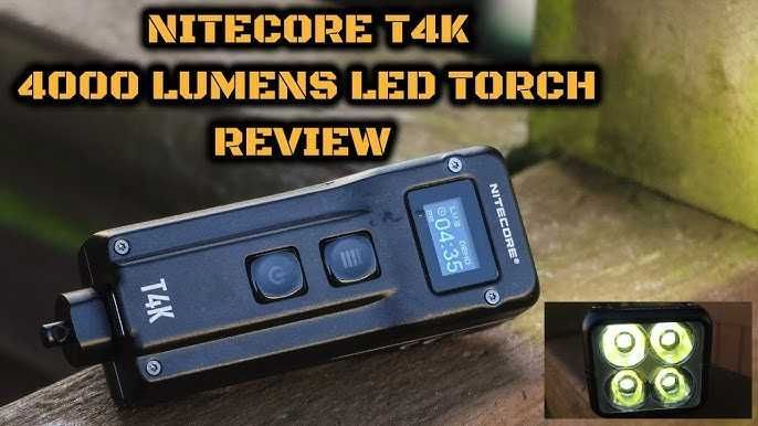 Nitecore t4k на карман