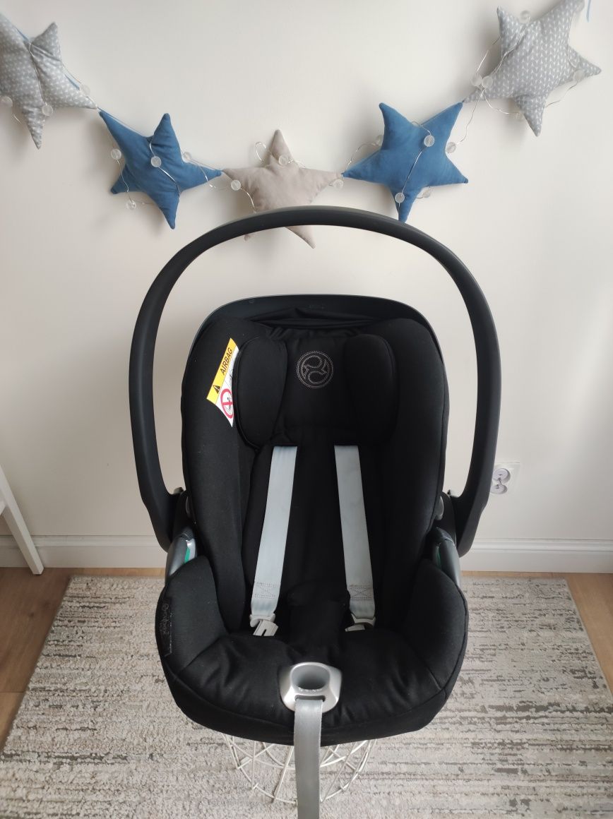 Cybex Platinum Cloud Z2 i-Size + wkładka niemowlęca + Aero moov