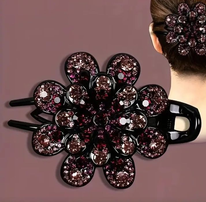 Велика шпилька з камінчиками