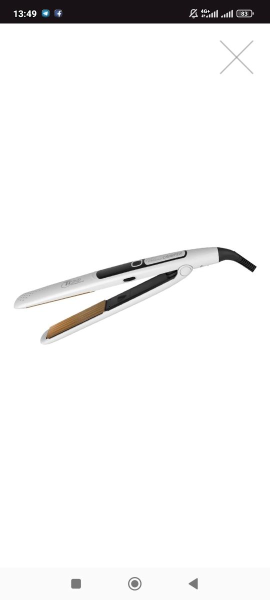 Гофре Tico Professional Volume Crimper Titanium White 24 мм