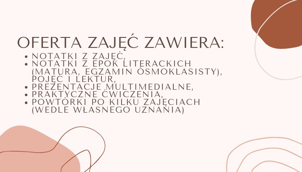 Korepetycje Język Polski [online]