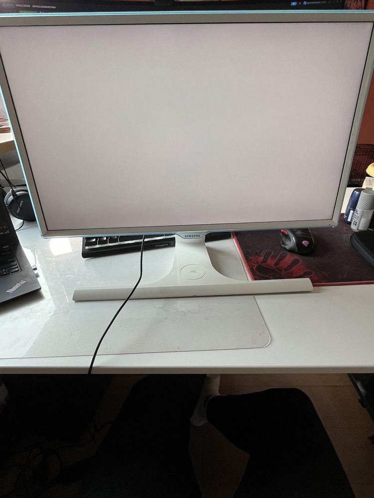 Monitor Samsung S24E370DL biały