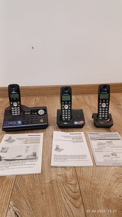 Цифровий безпровідний телефон з автовідповідачем Panasonic