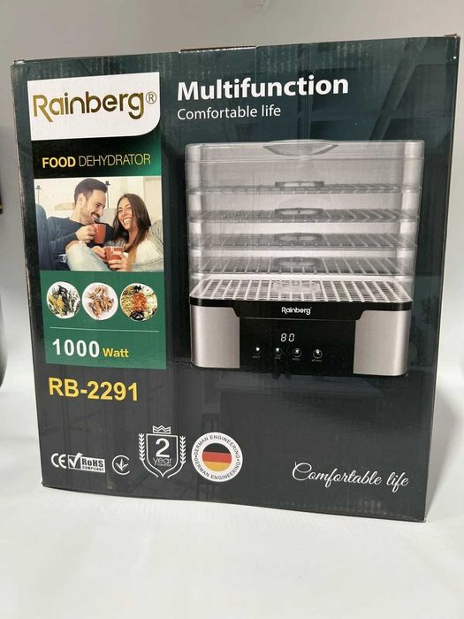 Электрическая сушилка для овощей и фруктов Rainberg RB-2291/Дегидратор