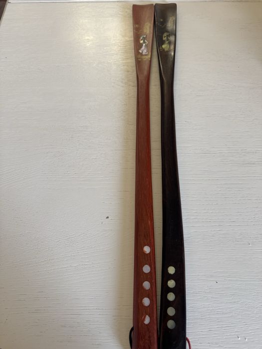 Лопатка, ріжок, рожок, ложка для взуття 55см дерево