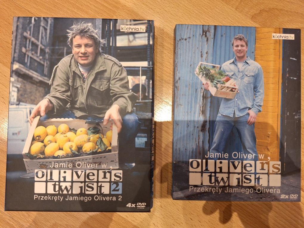 DVD Jamie Oliver olivier's twist 6xdvd