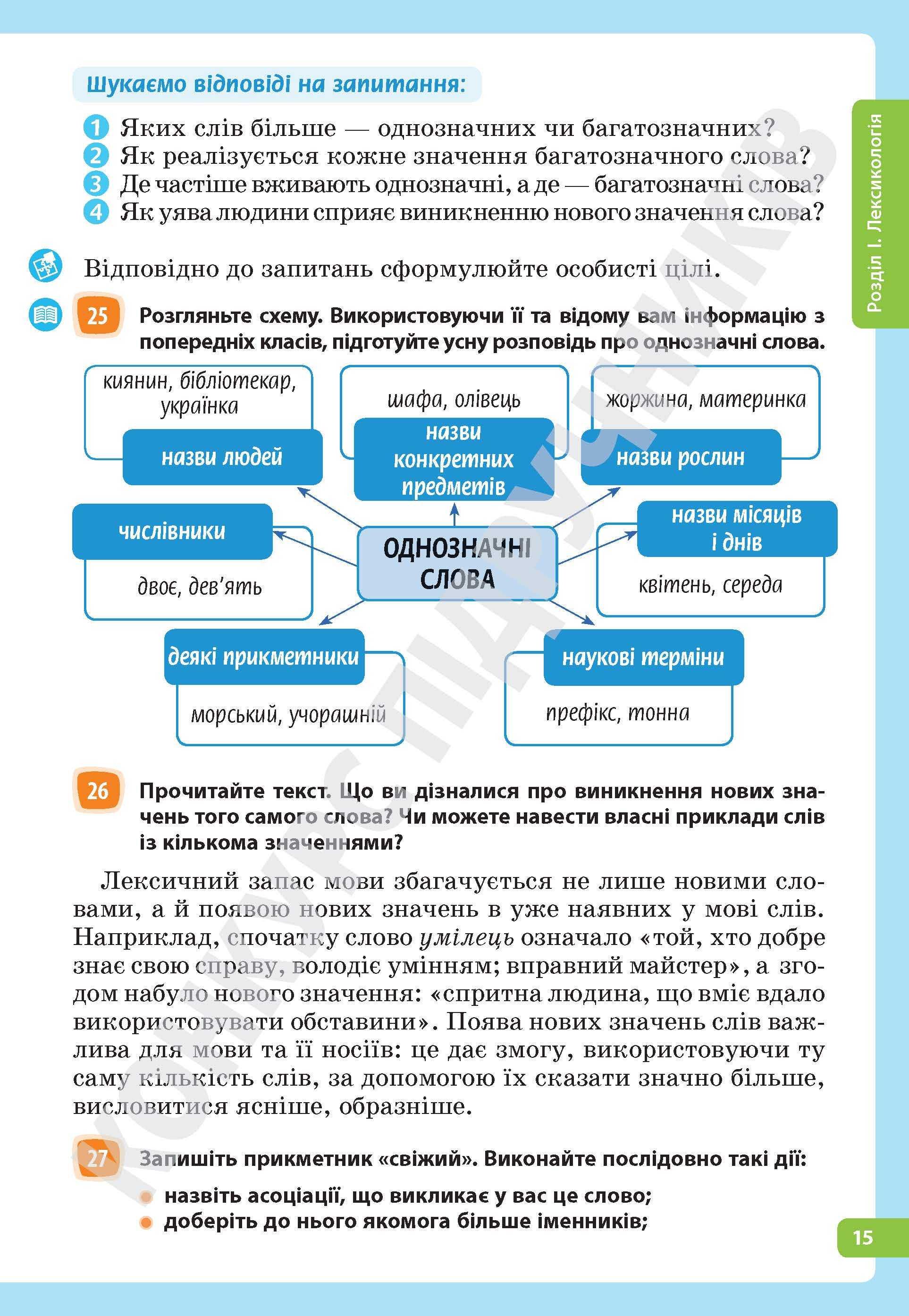 Підручник Українська мова Н. Голуб 5 клас 2022 рік