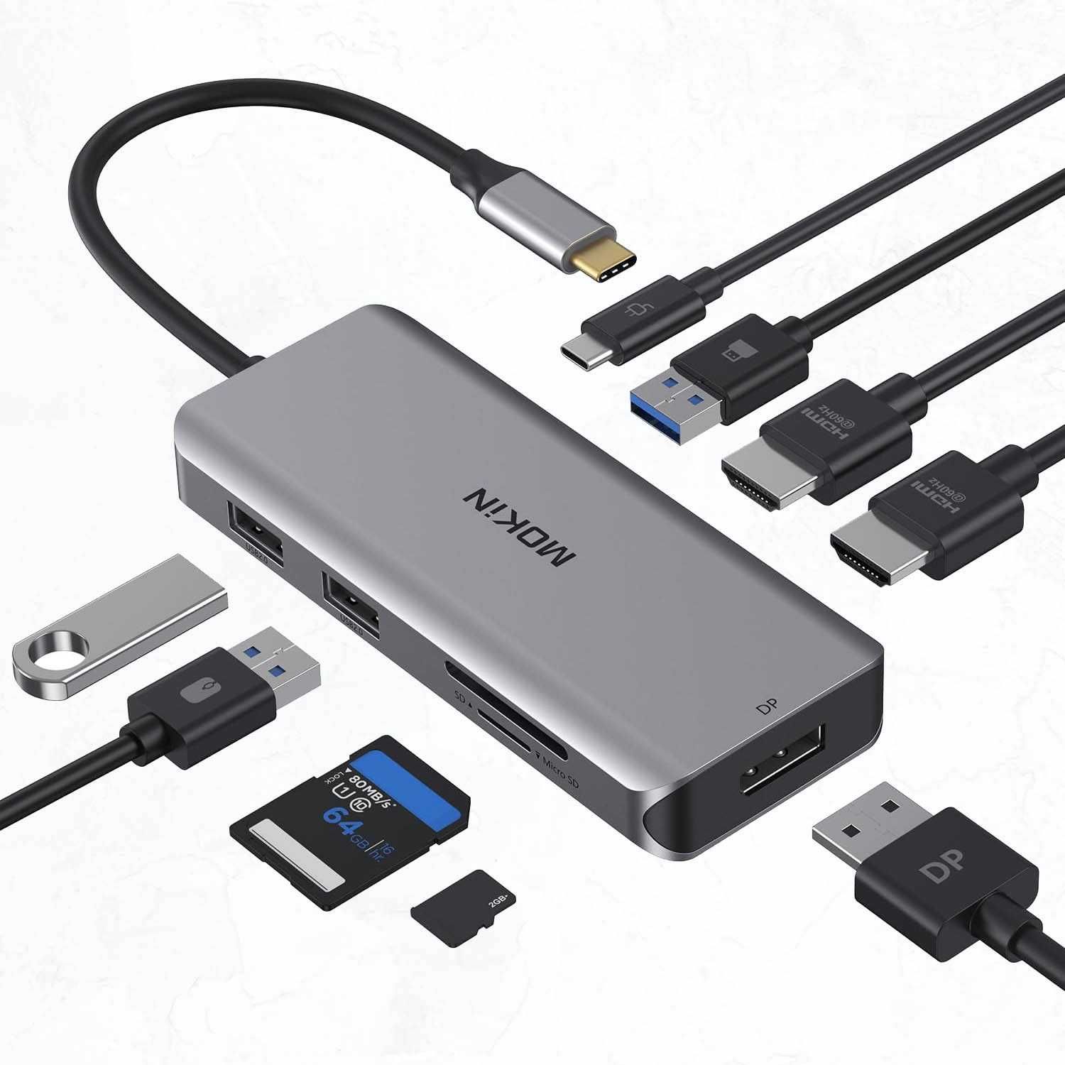 Хаб MOKiN 9 in 1 USB-C
