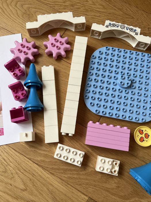 Lego Duplo 10855 Magiczny zamek Kopciuszka klock Unikat kolekcjonerski