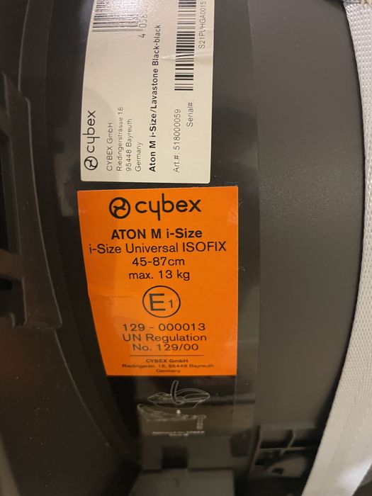 Ovo bebe Cybex Aton M i-size