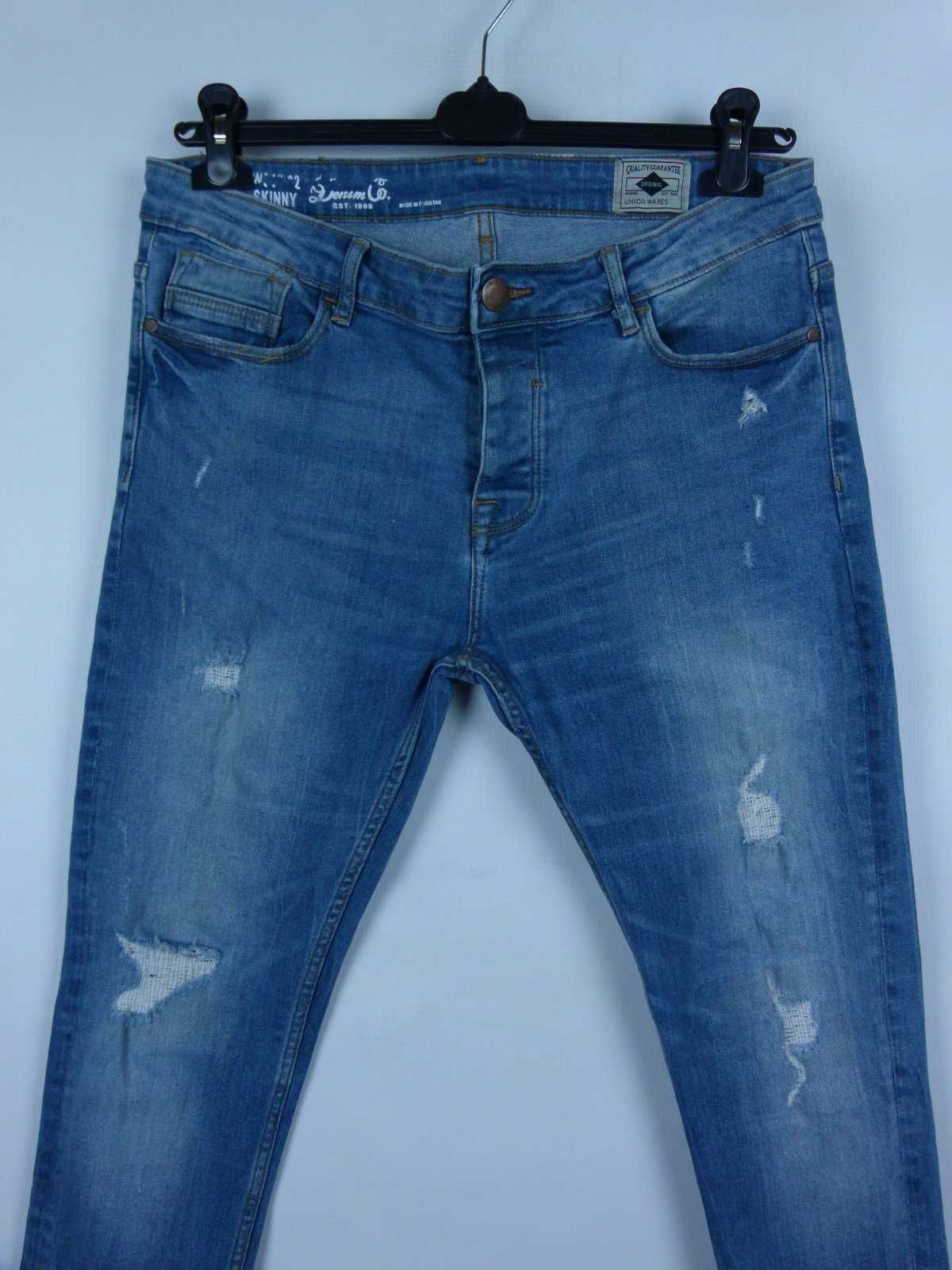 DENIM Co Supply skinny spodnie jeans W 34 / L 32