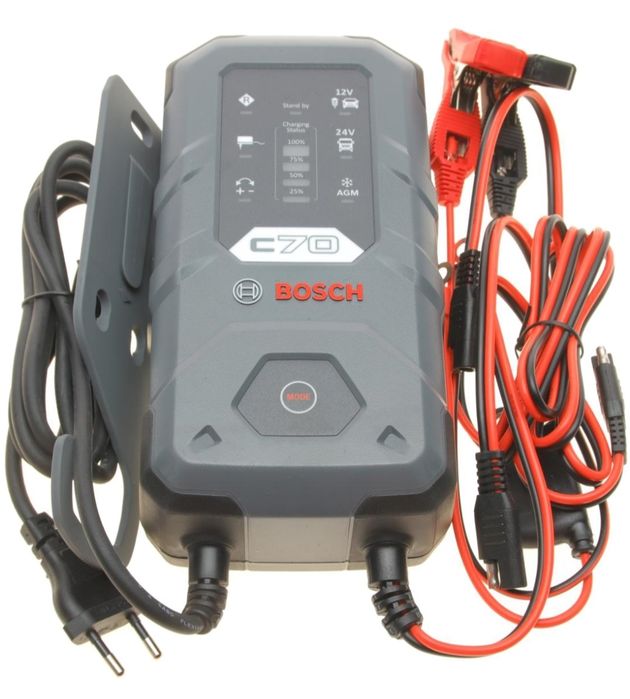 Зарядний пристрій для акумуляторів Bosch C70 12/24V 10A