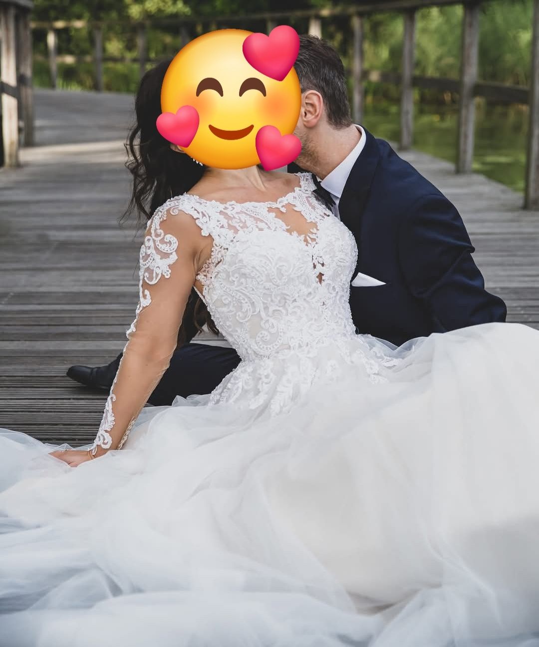 Piękna i oryginalna suknia ślubna