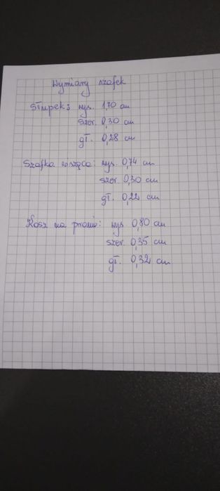 Meble łazienkowe szafka kosz na pranie