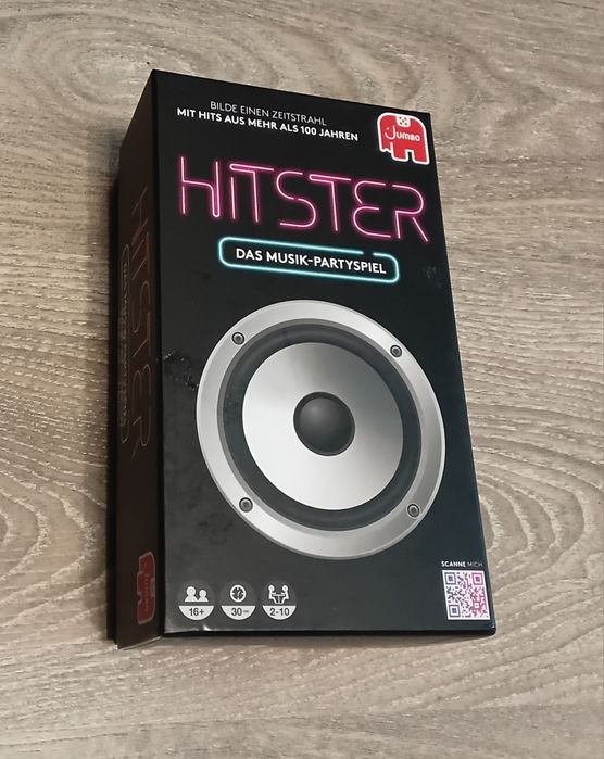 Карткова гра Jumbo HITSTER DAS MUSIK-PARTYSPIEL , нова.