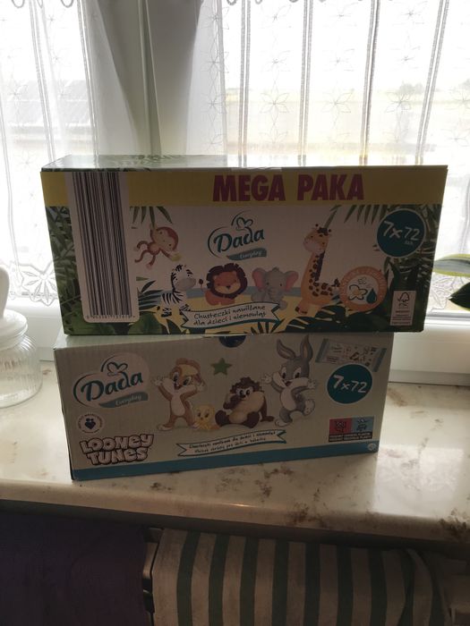 Karton vhusteczki nawilzajace dada 1 karton