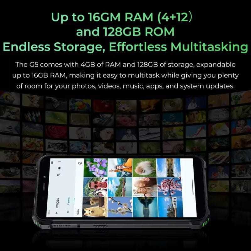 Oukitel G5 4GB/128GB IP69K 2.0GHz
