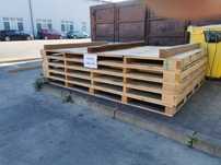 Paleta 280x210cm z litego drewna do budowy wiaty, drewutni, tarasu itd
