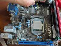 Płyta główna MSI H81I Mini‑ITX + i5-4590 + RAM 12 GB DDR3 – zestaw