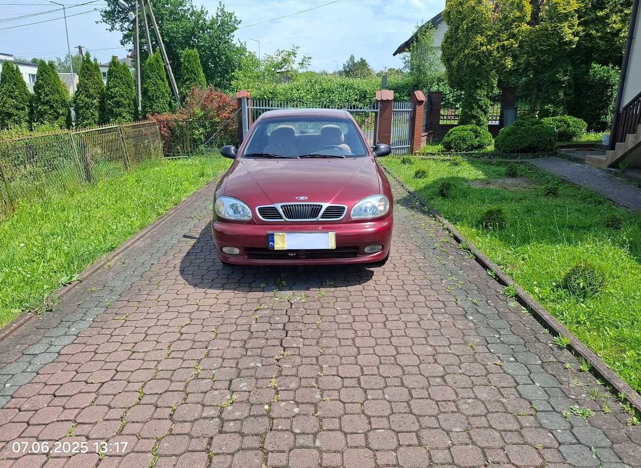 Daewoo Lanos 1,6 SX, 1998r.,niski przebieg 109 500km, silnik 106KM 16V