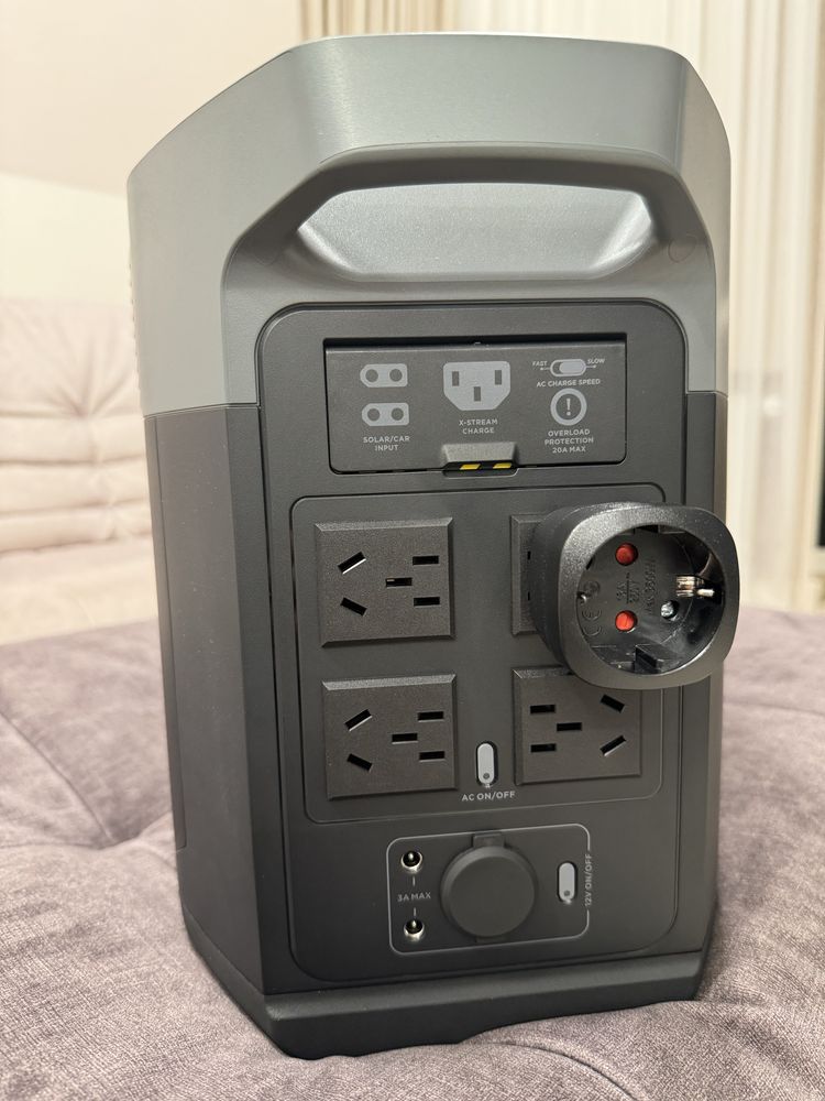 EcoFlow DELTA 2 Max 2048Wh/2400W/220V Зарядна станція