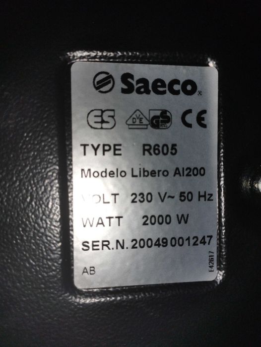 Caldeira Saeco em bom estado