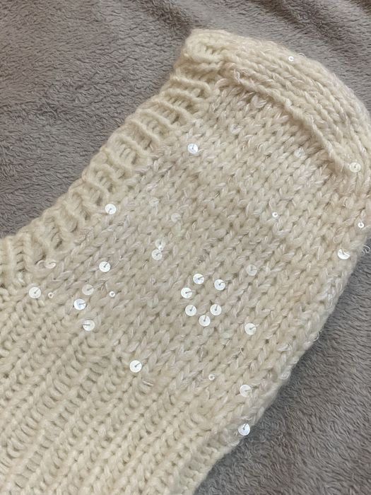 Балаклава з блискітками альпака70%+вовна10%