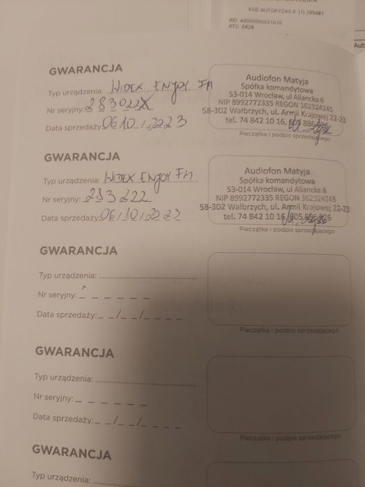 Aparaty słuchowe WIDEX