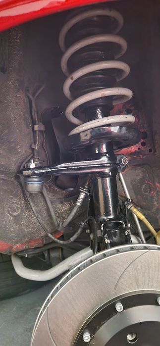 Audi S2 RS2 kolumny McPherson gruba laga 55mm