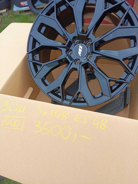 Nowe felgi aluminiowe AEZ 9jx20 et48 5x108 Ford Volvo Jaguar Peugeot
