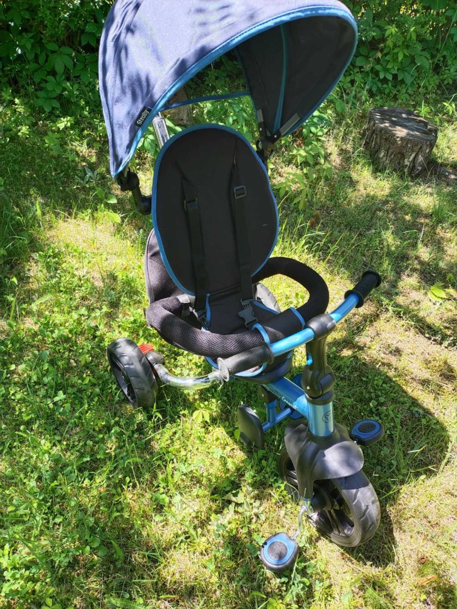 Wozek rowerek spacerowy dziecięcy