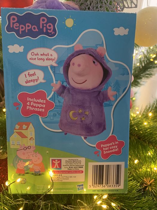 Розмовляюча свинка Пеппа Peppa pig sleepy time