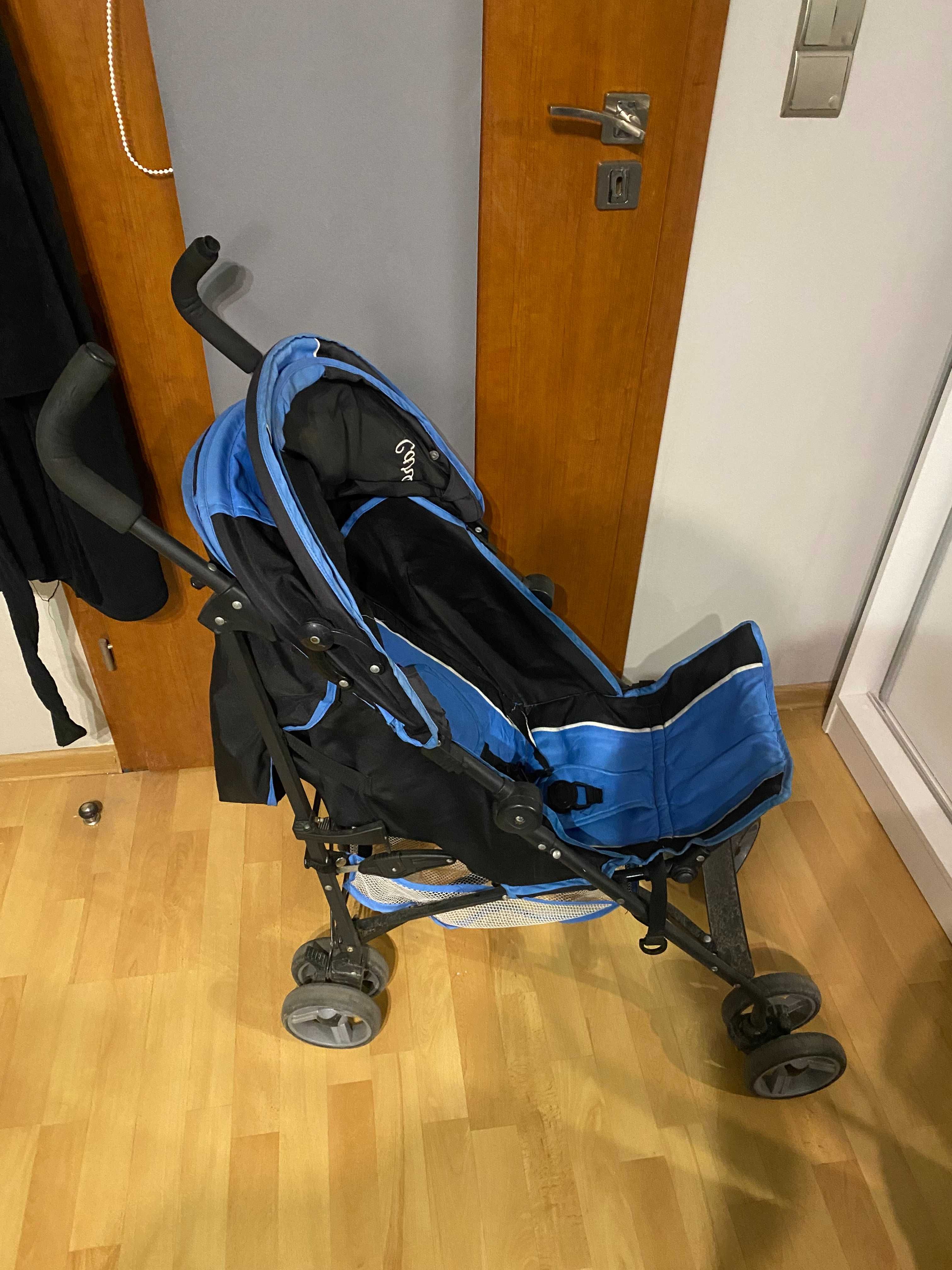 Caretero Alfa Blue Wózek Spacerowy stan bardzo dobry