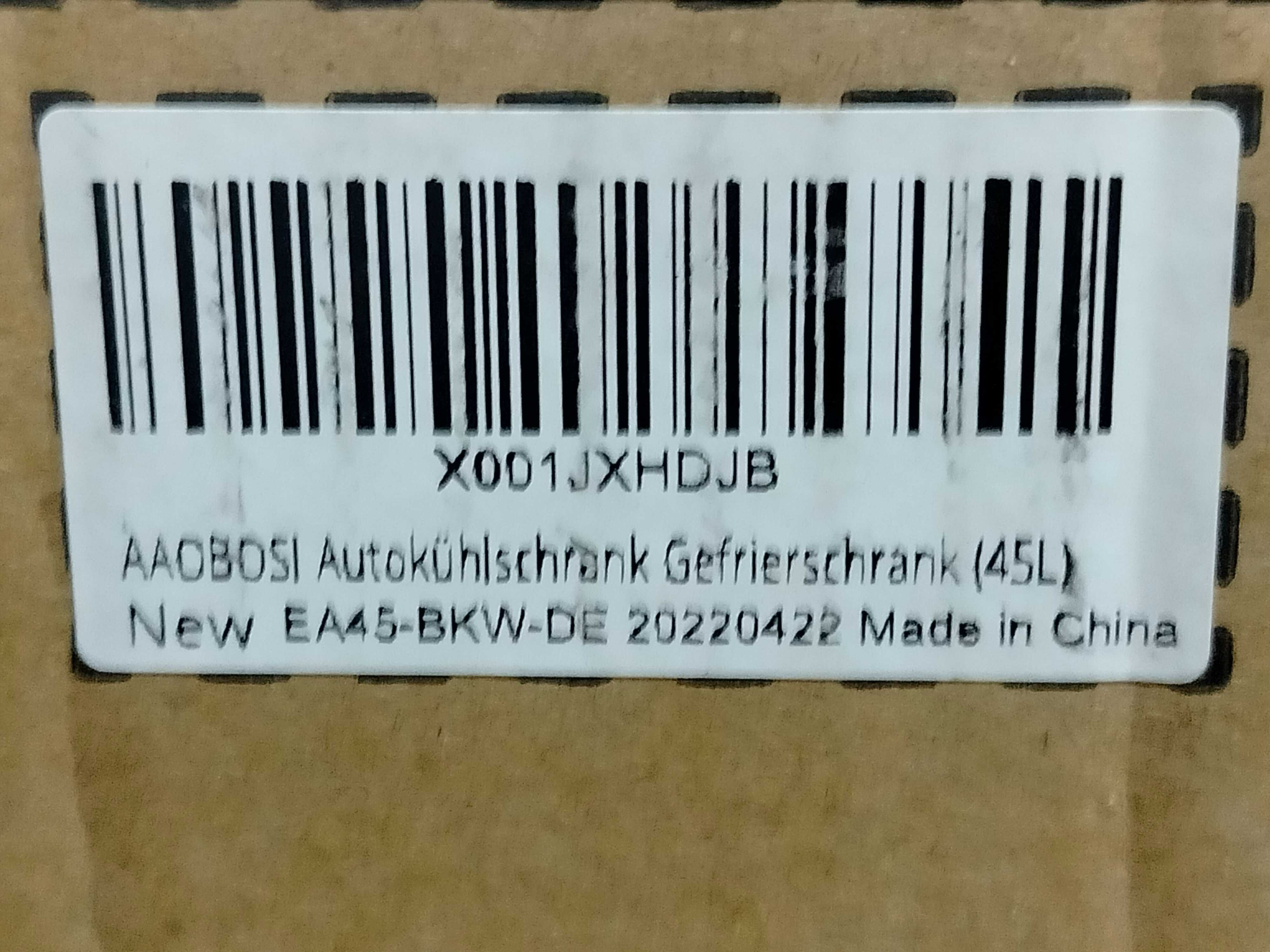 Lodówka samochodowa z wifi 45L AAOBOSI EA45