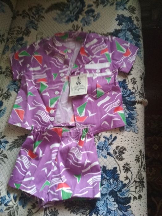 Літній дитячий костюм х/ б