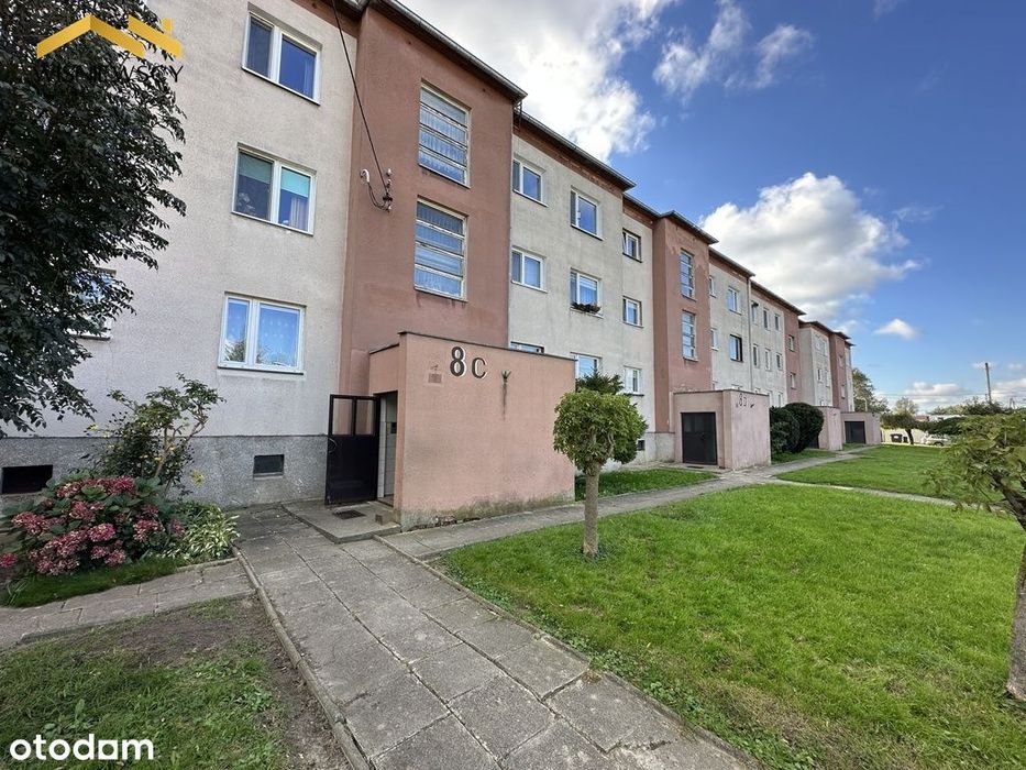 Mieszkanie 3 pok. 63,6 m² z balkonem, Gronowo Elb.