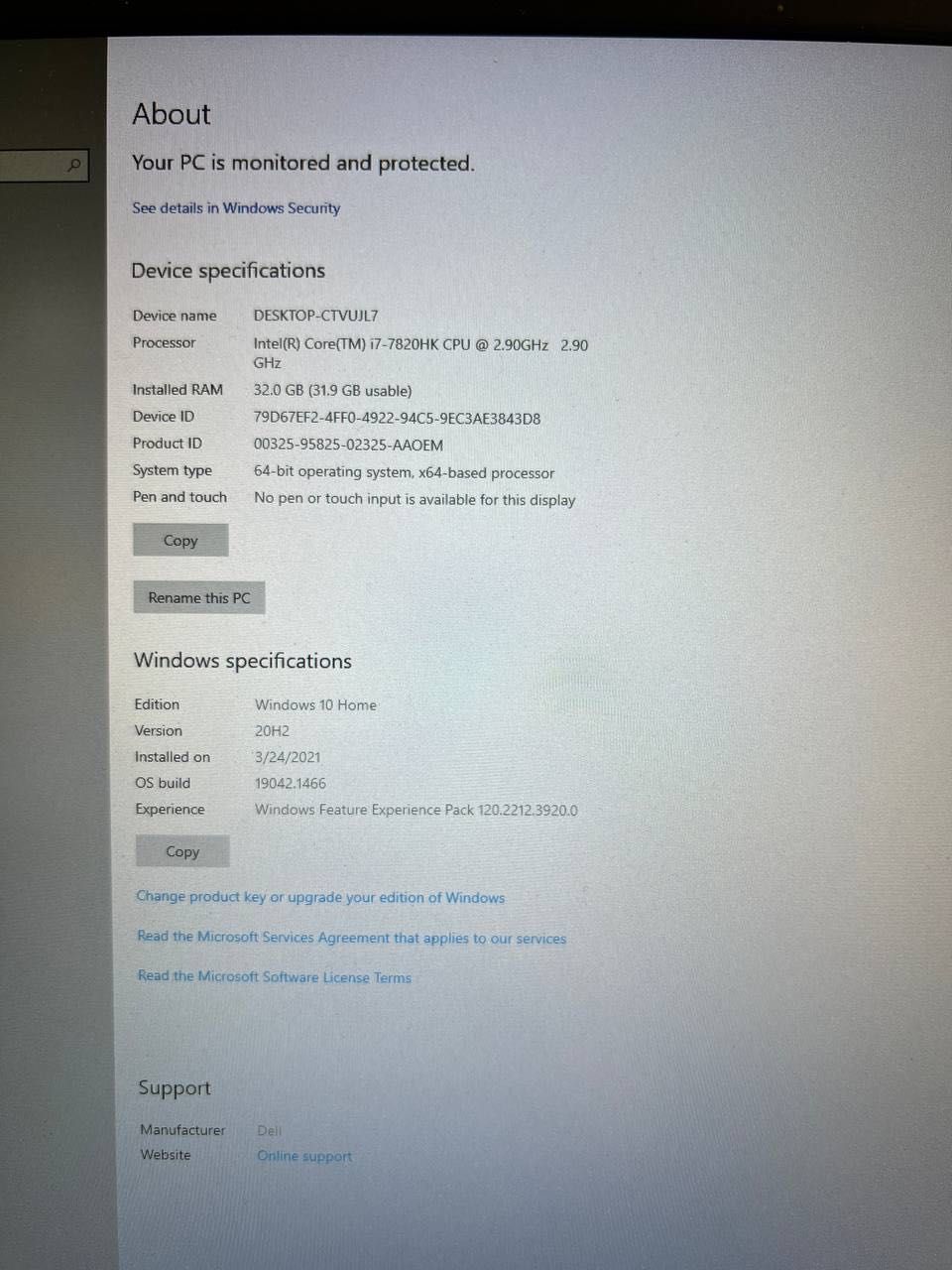Игровой ноутбук Alienware Dell 17" R4 2K QHD 2560×1440 RAM 32GB