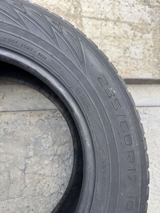 235/60R17 Nokian WR SUV3 2шт 2022рік
