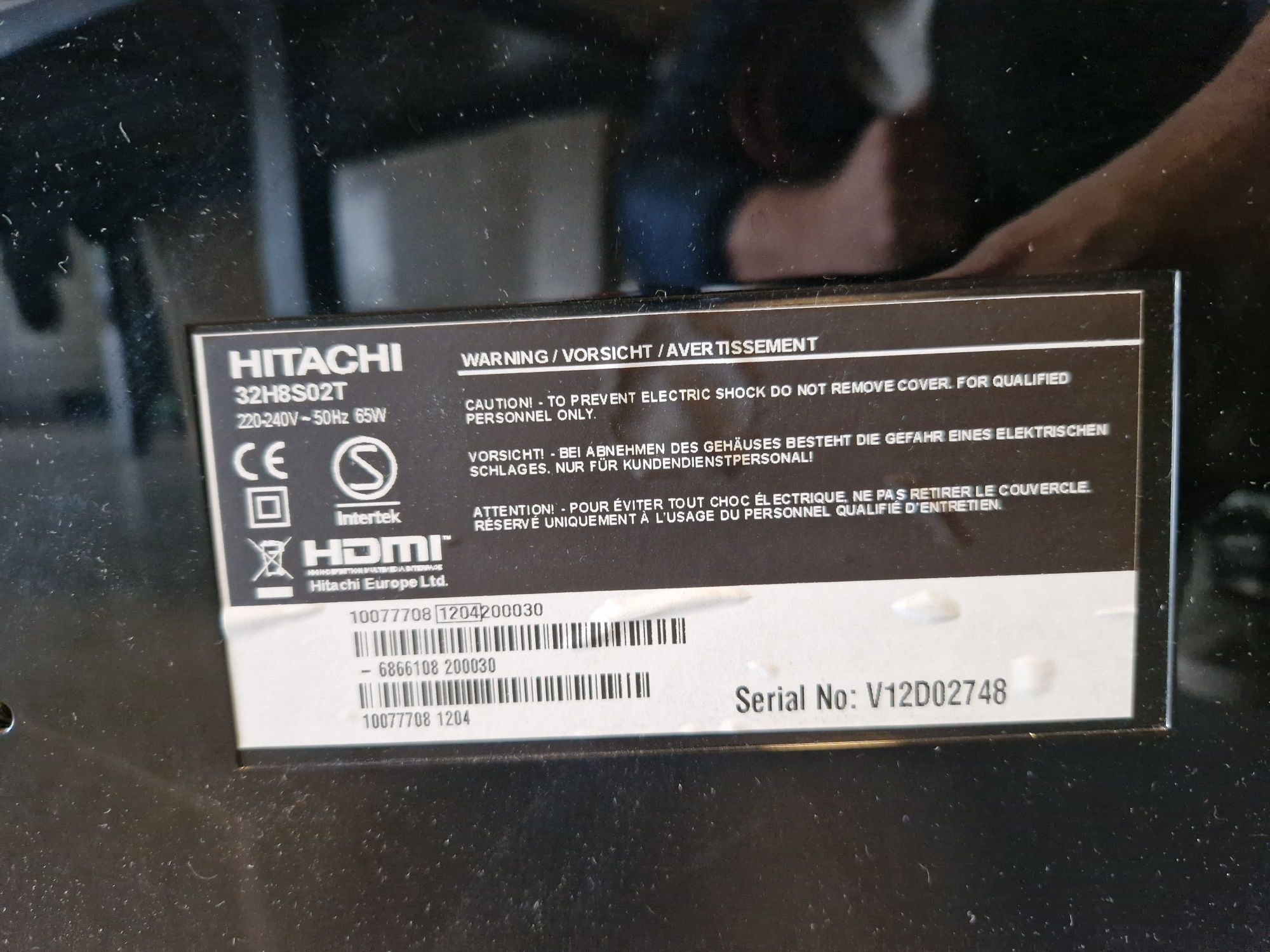 Vendo TV Hitachi HD 32 polegadas