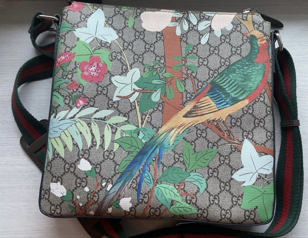 Мужская сумка через плечо gucci гуччи мессенджер